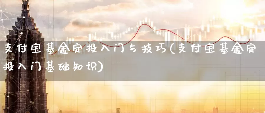 支付宝基金定投入门与技巧(支付宝基金定投入门基础知识)_https://www.xlyzjpj.com_期货行情_第1张