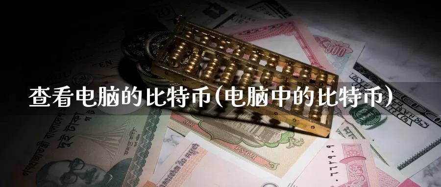 查看电脑的比特币(电脑中的比特币)_https://www.xlyzjpj.com_币圈资讯_第1张