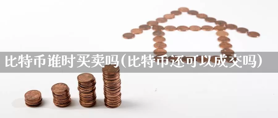 比特币谁时买卖吗(比特币还可以成交吗)_https://www.xlyzjpj.com_币圈资讯_第1张